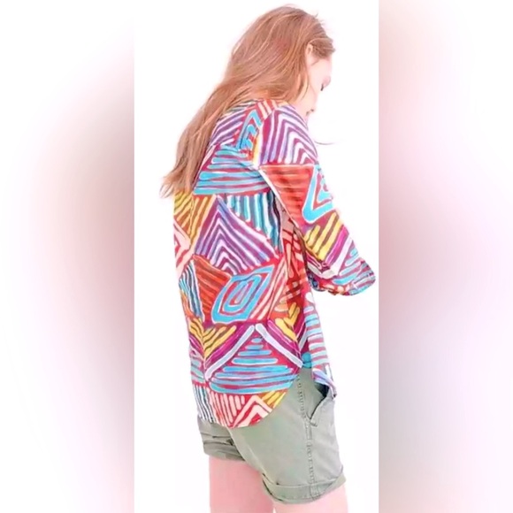 ⭐️Host Pick⭐️ 2PC J.Crew Geo Brush Boy Shirt & Shorts Set - Picture 10 of 13